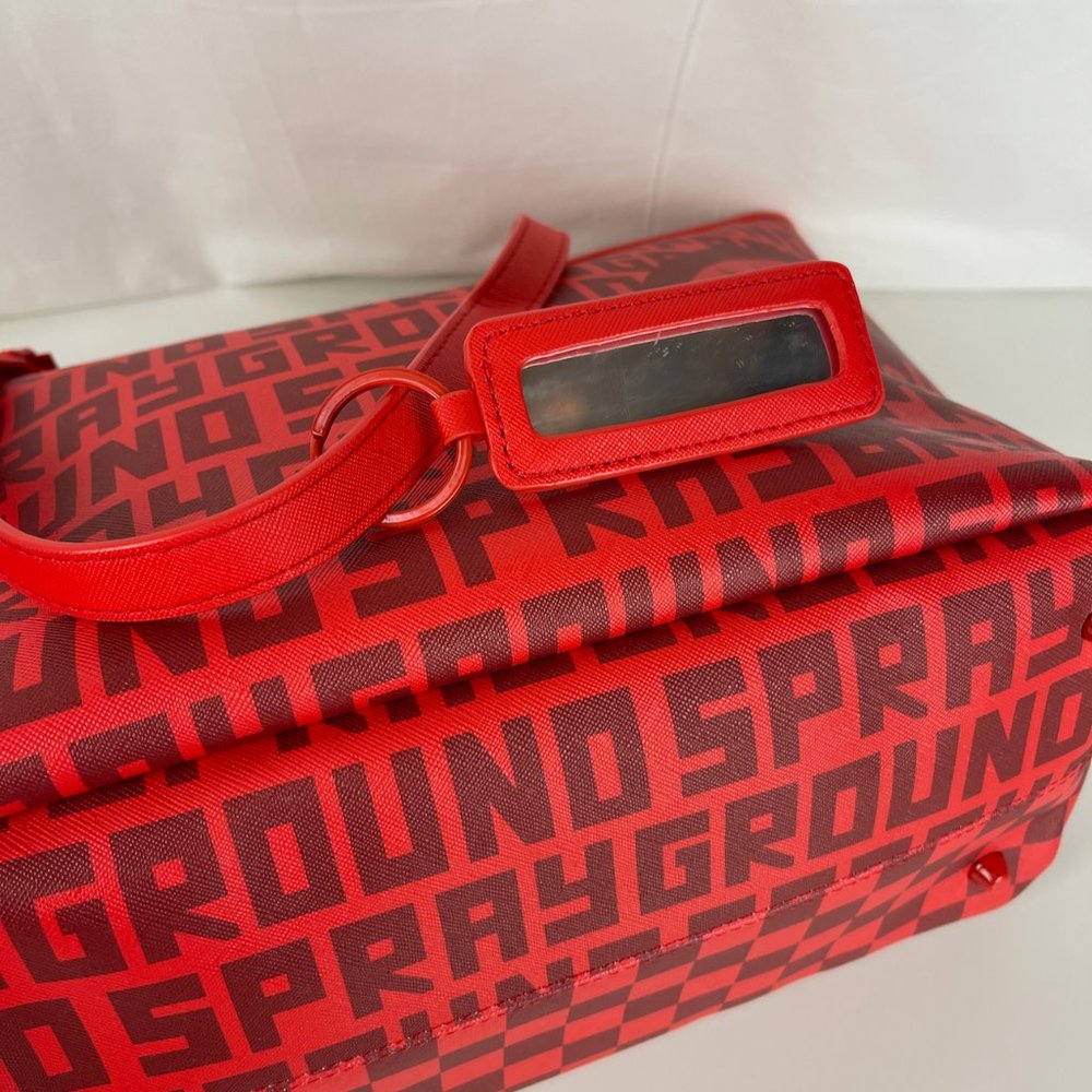 New Sprayground Infared Shark Bite Tote - Picture 9 of 11